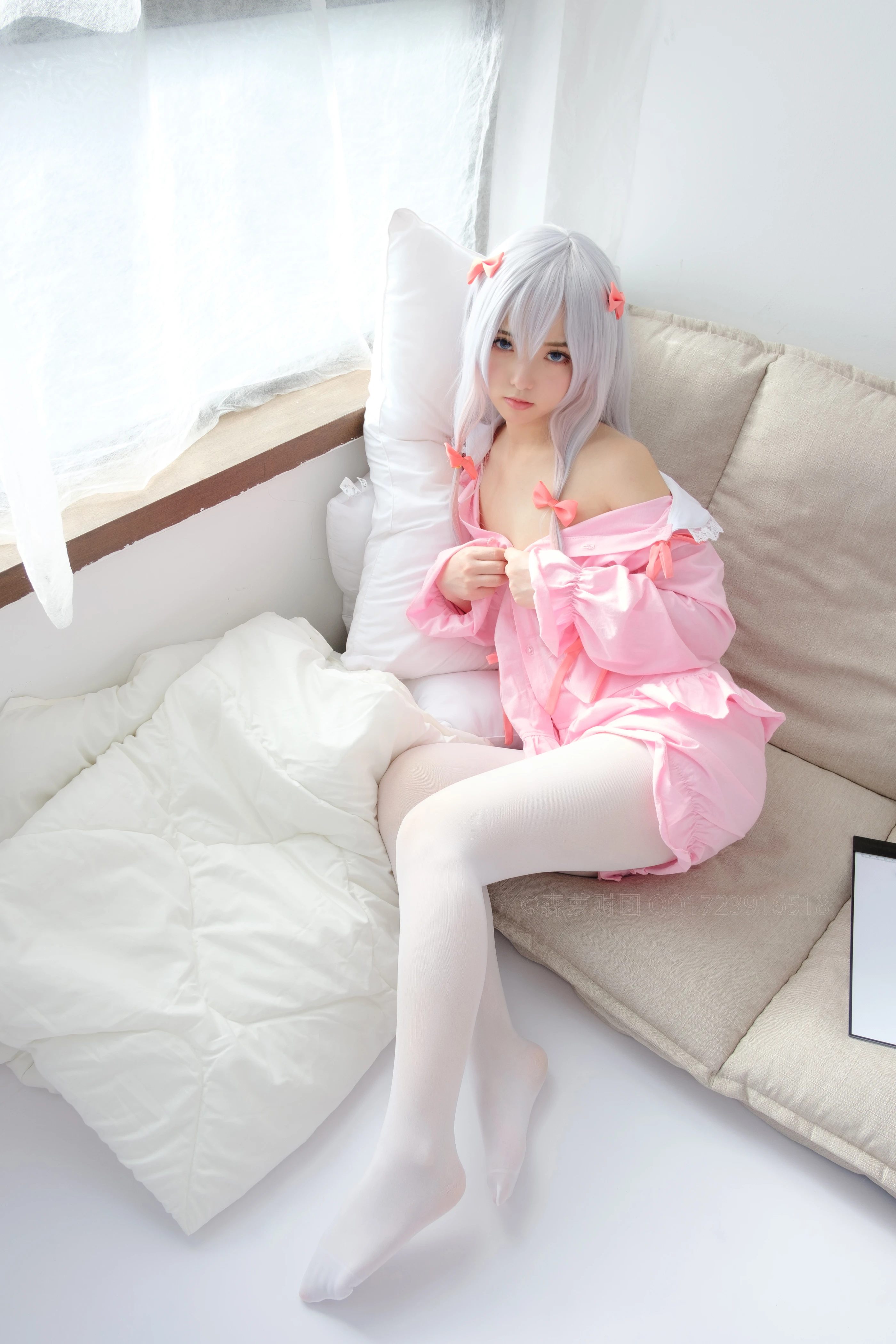 森萝财团 [ALPHA-015] 粉衣白丝 [102P]插图9